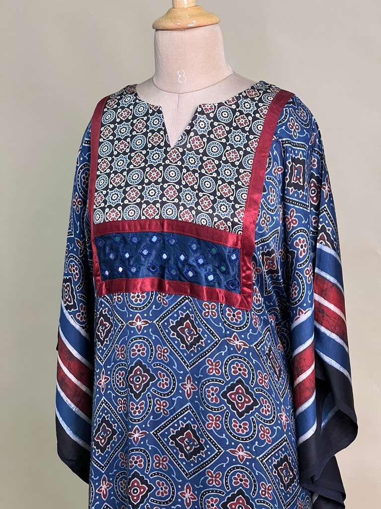 Box pattern modal kaftans 4803