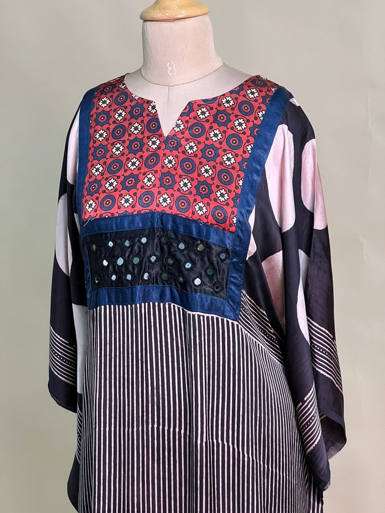 Box pattern modal kaftans 4803