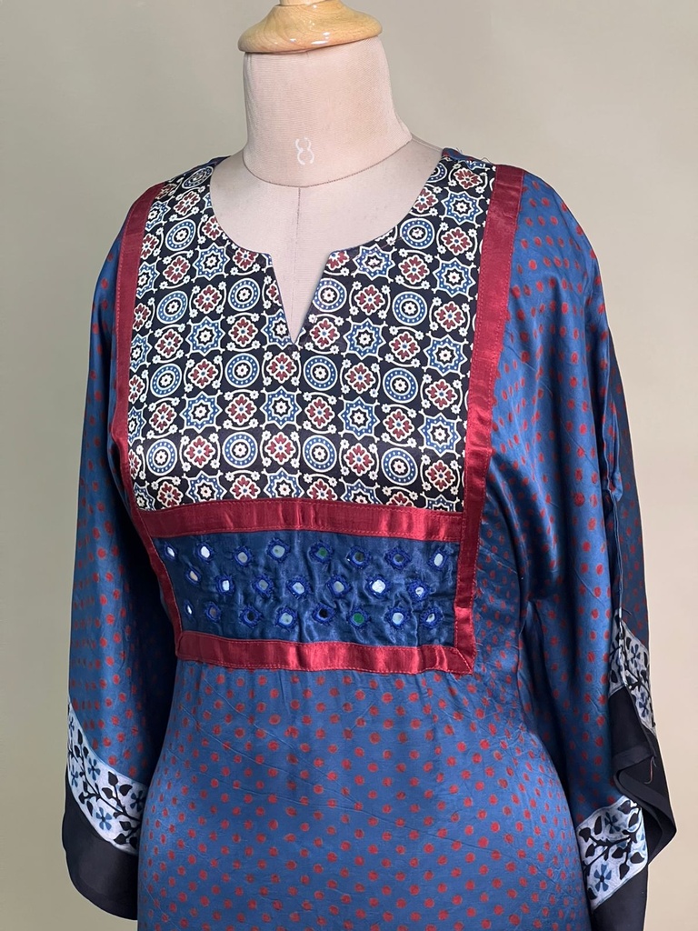 Box pattern modal kaftans 4803