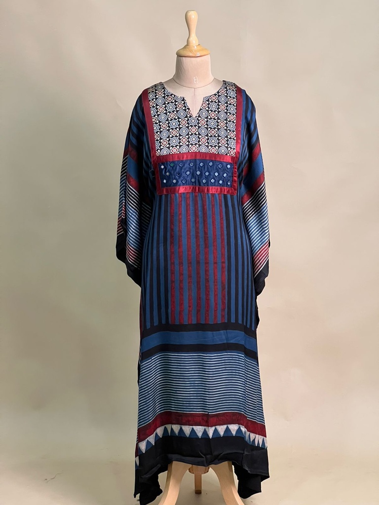 Box pattern modal kaftans 4803