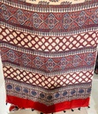 Premium Ajrakh Modal Silk Saree 4243