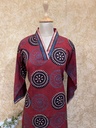 Ajrakh Cotton Aline Kurtis 5043