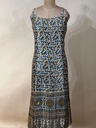 Ajrakh Mashru Silk Kurtis 5016 IVORY 2