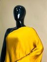Premium Plain Modal Sarees 5020 YELLOW