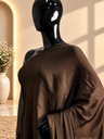 Premium Plain Modal Sarees 5020 BROWN