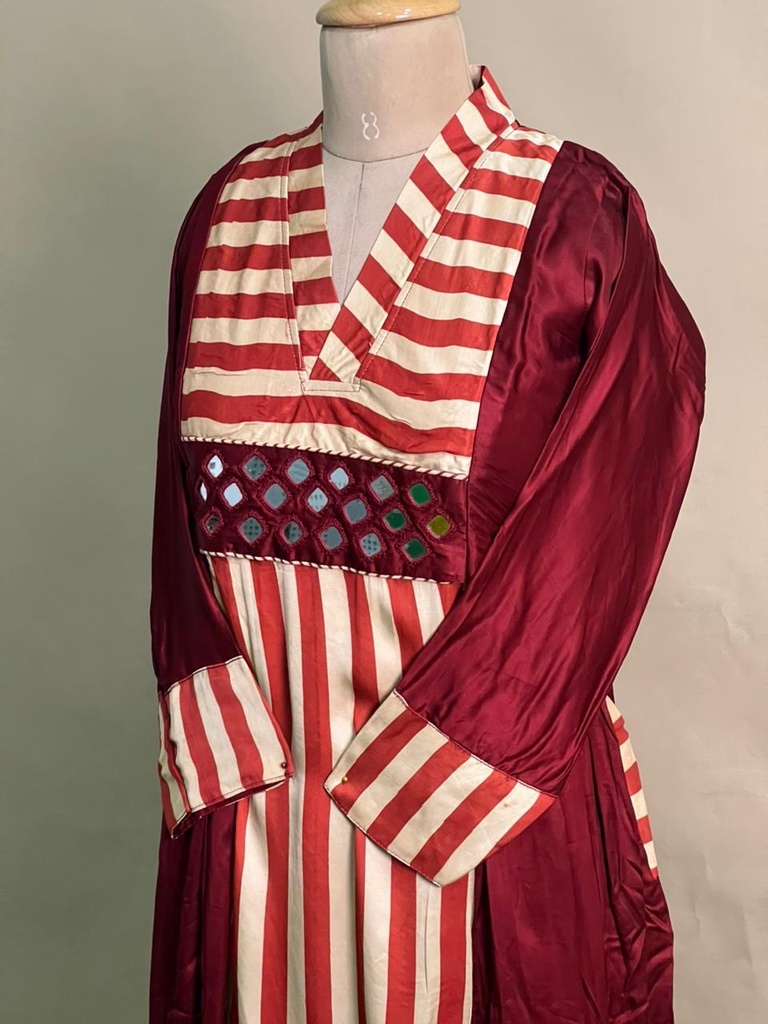 Premium Modal Silk Aline Kurti 5053 RED