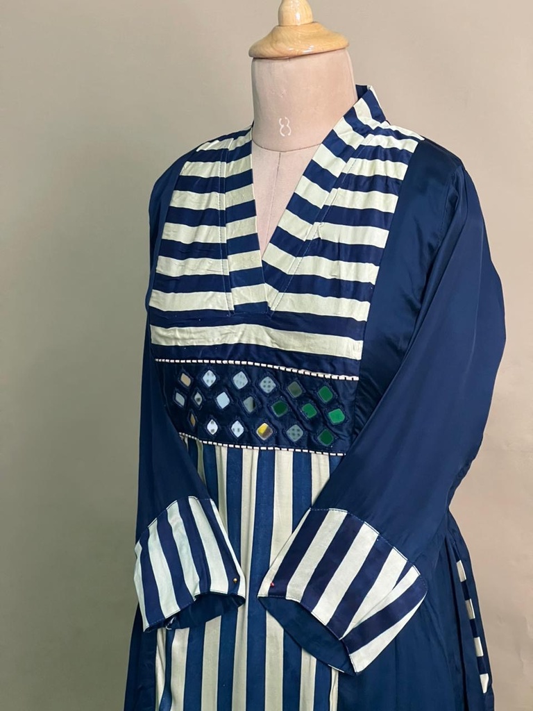 Premium Modal Silk Aline Kurti 5053