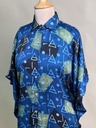 Ajrakh Modal Shirt Kaftans 5015 BLUE 7