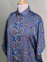Ajrakh Modal Shirt Kaftans 5015 BLUE 1