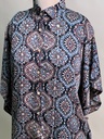 Ajrakh Modal Shirt Kaftans 5015 BLACK 2