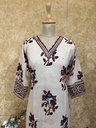 Ajrakh Cotton Aline Kurtis 5043