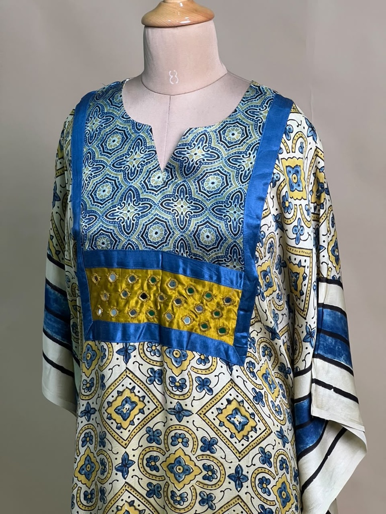 Box pattern modal kaftans 4803