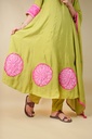 Mul Chanderi Kurti Sets 4250 GREEN