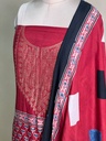 Ajrakh Dola Silk Suit Sets 5048 RED 1