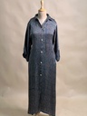 Ajrakh Modal Kaftan Style Dress 4803 BLUE