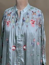 Embroidered Chinon Coord Sets 5049 LIGHT BLUE