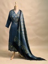 Ajrakh Modal Kurti Dupatta Set 5012 BLUE