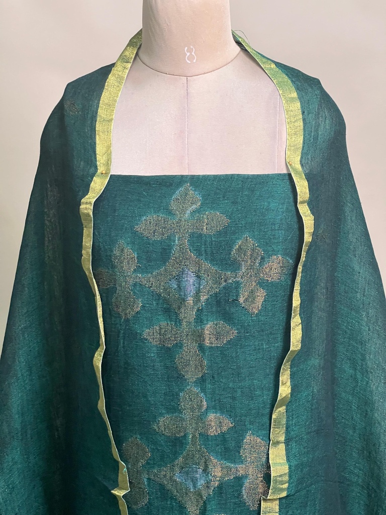 Jamdani Linen Suits 4562