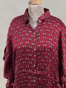 Ajrakh Modal Shirt Kaftans 5015 MAROON 1