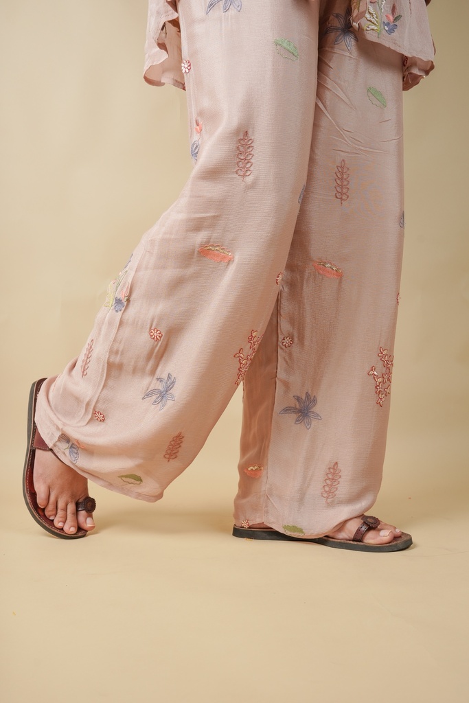 Embroidered Chinon Coord Sets 5049