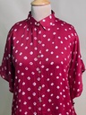 Modal Bandhani Shirt Kaftans 5015 RED