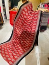 Premium Ajrakh Modal Silk Saree 4243