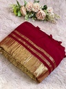 Premium Plain Modal Silk Sarees 5048