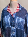 Ajrakh Modal Shirt Style Kurti 4803 BLUE 1