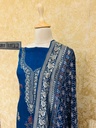 Ajrakh Dola Silk Sarees 5048