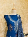 Ajrakh Dola Silk Sarees 5048