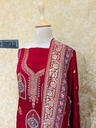 Ajrakh Dola Silk Sarees 5048