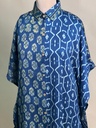 Ajrakh Modal Shirt Kaftans 5015 BLUE 4*