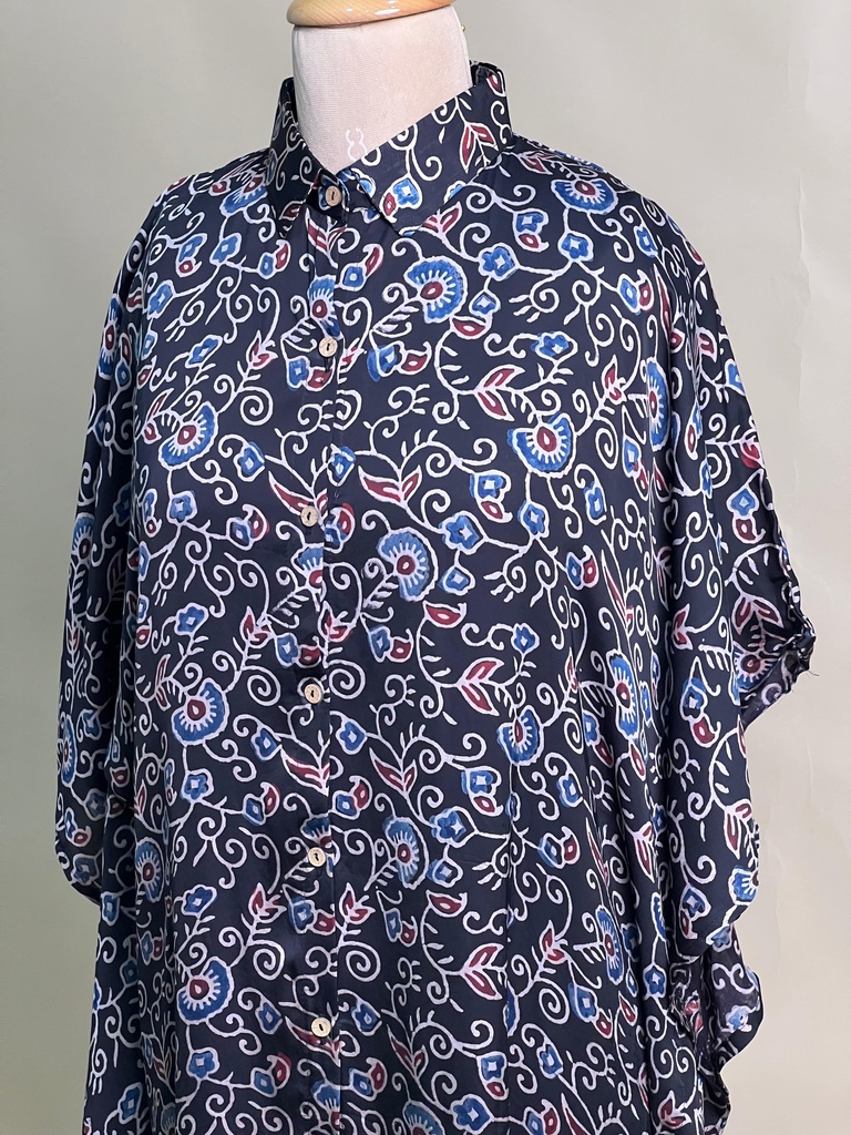 Ajrakh Modal Shirt Kaftans 5015