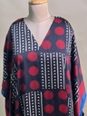 Ajrakh Modal Silk Kaftans 4801 BLACK 6 FREE SIZE