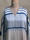 Ajrakh Modal Silk Kaftans 4801 IVORY 5 FREE SIZE