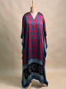Ajrakh Modal Silk Kaftans 4801 RED 3 FREE SIZE
