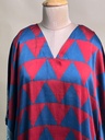 Ajrakh Modal Silk Kaftans 4801 RED 3 FREE SIZE