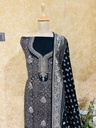 Ajrakh Dola Silk Sarees 5048