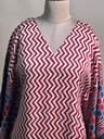 Ajrakh Modal Silk Kaftans 4801 RED 2