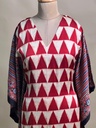 Ajrakh Modal Silk Kaftans 4801 RED 1