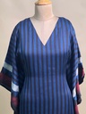 Ajrakh Modal Silk Kaftans 4801 BLUE 6