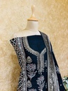 Ajrakh Dola Silk Sarees 5048