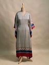 Ajrakh Modal Silk Kaftans 4801