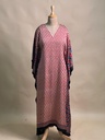 Ajrakh Modal Silk Kaftans 4801
