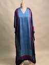 Ajrakh Modal Silk Kaftans 4801 BLUE 4 FREE SIZE