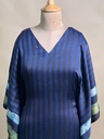 Ajrakh Modal Silk Kaftans 4801 BLUE 5