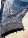 Ajrakh Maheshwari Silk Sarees 5028