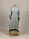 Ajrakh Modal Silk Kaftans 4801 IVORY 1