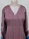 Ajrakh Modal Silk Kaftans 4801 MAROON 2