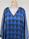 Ajrakh Modal Silk Kaftans 4801 BLUE 8 FREE SIZE